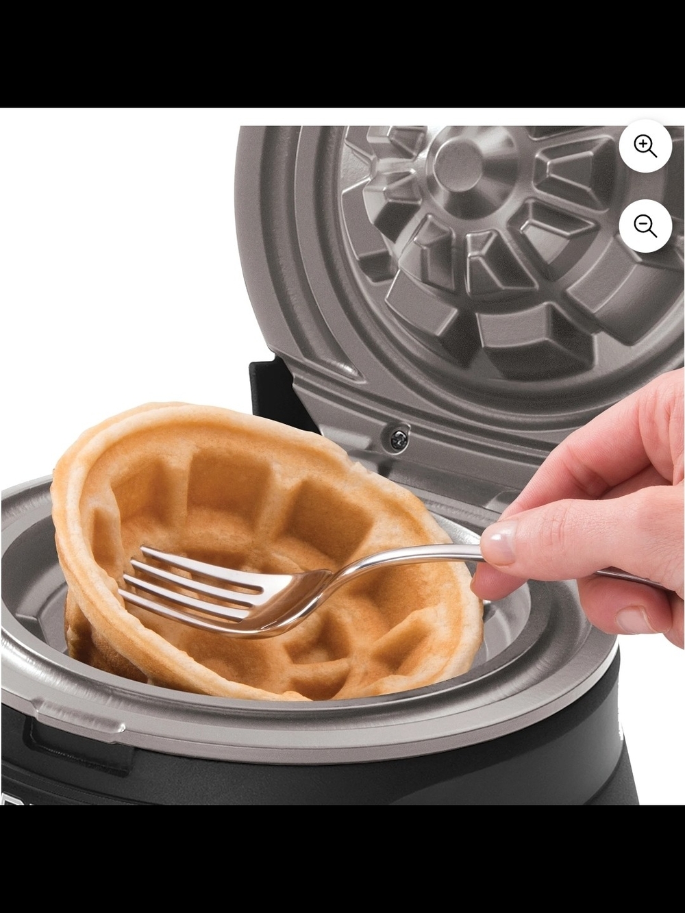 Presto Waffle Bowl Maker - Black
